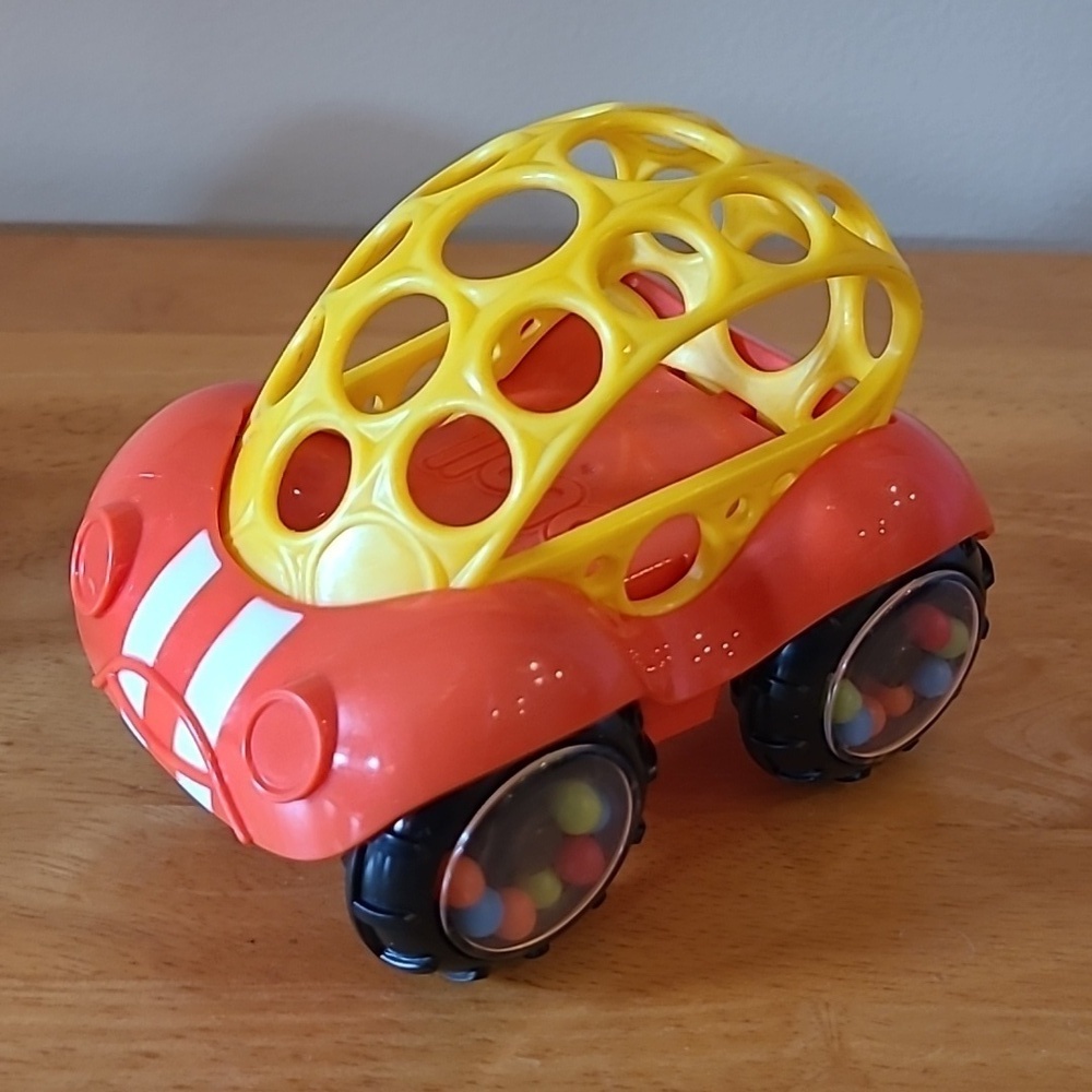 OBALL Easy Grasp Go Gripper & Rattle and Roll Sports Race Car, Set of 2 Cars - Picture 9 of 16